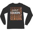 2026 Football Senior Grandpa Graduation Matching Family Unisex Long Sleeve T-Shirt