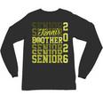 2026 Tennis Senior Brother Graduation Matching Family Unisex Long Sleeve T-Shirt