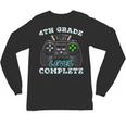 4th Grade Level Complete Gamer 4 Grade Graduation Unisex Long Sleeve T-Shirt