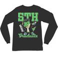 5th Grade Graduate Dinosaur Dab Graduation School Unisex Long Sleeve T-Shirt