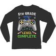 5th Grade Level Complete Gaming Graduation Class 2023 Gamer Unisex Long Sleeve T-Shirt