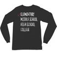 6th Grade Graduation 2025 Elementary Graduation Unisex Long Sleeve T-Shirt