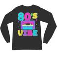 80's Vibe Retro Style Cassette Tape Nostalgia 1980s Party Unisex Long Sleeve T-Shirt