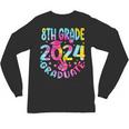 8th Grade Graduate 2024 Graduation Last Day Of School Tie Unisex Long Sleeve T-Shirt