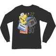 90s Retro Cassette And Walkman Nostalgia Graphic Tee Unisex Long Sleeve T-Shirt