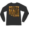 African American Girl Graduation Shirt Senior 2019 Unisex Long Sleeve T-Shirt