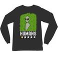 Alien Avoids Humans Sarcastic Introvert Humor Unisex Long Sleeve T-Shirt