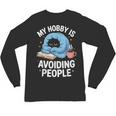 Anti-Social Club Homebody Introvert Hibernate Hermit Shyness Unisex Long Sleeve T-Shirt