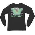 Anti-Social Introvert Butterfly Unisex Long Sleeve T-Shirt Anti-Social Introvert Butterfly Unisex Long Sleeve T-Shirt