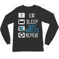 Athletic Trainer Eat Sleep Tape Ankles Graduation Unisex Long Sleeve T-Shirt