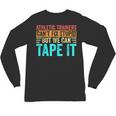 Athletic Trainers Fix Stupid Sports Graduation Vintage Unisex Long Sleeve T-Shirt