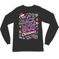 Back To-The 80 s Christmas Retro Cassette Boombox Nostalgia Unisex Long Sleeve T-Shirt