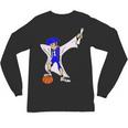 Basketball Dabbing Shirt Senior Graduation Him Her Unisex Long Sleeve T-Shirt
