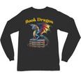 Book Dragon Mark Minson's Books Unisex Long Sleeve T-Shirt