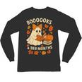 Books And BER Months Fall Librarian Reading Halloween Unisex Long Sleeve T-Shirt