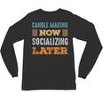 Candle Making Now Minimal Socializing Introvert Vintage Unisex Long Sleeve T-Shirt Candle Making Now Minimal Socializing Introvert Vintage Unisex Long Sleeve T-Shirt