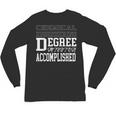 Chemical Engineering Degree College Graduation T-Shirt Unisex Long Sleeve T-Shirt
