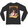 Christian Jesus Religious Sayings Catholic Introvert Unisex Long Sleeve T-Shirt
