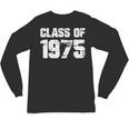 Class Of 1975 Highschool College Graduation Reunion T- Unisex Long Sleeve T-Shirt