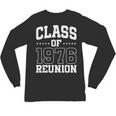 Class Of 1976 Reunion 50 Years Alumni Graduation High School Unisex Long Sleeve T-Shirt