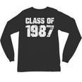 Class Of 1987 High School College Graduation Reunion Unisex Long Sleeve T-Shirt