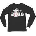 Class Of 2018 Baseball Senior Graduation Shirt Grad Unisex Long Sleeve T-Shirt