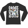 Class Of 2018 Graduation Dabbing Unicorn Shirt Unisex Long Sleeve T-Shirt