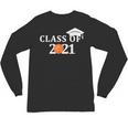 Class Of 2021 Graduation Him Her Basketball Pullover Unisex Long Sleeve T-Shirt