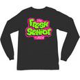 Class Of 2024 Senior Fresh Retro 90s TV Style Graduation Unisex Long Sleeve T-Shirt