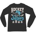 Class Of 2025 Hockey Senior Graduation Graduate Grad Unisex Long Sleeve T-Shirt