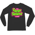 Class Of 2026 Fresh Senior 90s TV Style Retro Graduation Unisex Long Sleeve T-Shirt