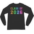 Class Of 2026 High School Graduation Date GraduateShirt Unisex Long Sleeve T-Shirt