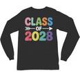 Class Of 2028 Colorful Graduation Unisex Long Sleeve T-Shirt