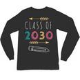 Class Of 2030 Grow With Me 2nd Grade Graduation Unisex Long Sleeve T-Shirt