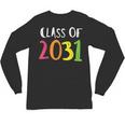 Class Of 2031 Kindergarten Graduation Back To School T-Shirt Unisex Long Sleeve T-Shirt