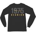 Classic Retro Vintage Class Of 1975 Reunion 50th Graduation Unisex Long Sleeve T-Shirt