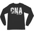 CNAs Graduation Shirt CNA Est 2019 Unisex Long Sleeve T-Shirt