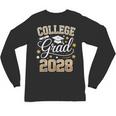 College Grad Class Of 2028 Senior Graduate Graduation 2028 Unisex Long Sleeve T-Shirt