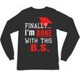College GraduationShirt Senior Finally Done Unisex Long Sleeve T-Shirt