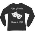 Cool Theater Graduation Tshirt Tragedy And Comedy Masks Unisex Long Sleeve T-Shirt