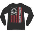 Criminal Justice Major College Student Graduate Graduation Unisex Long Sleeve T-Shirt