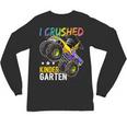 I Crushed Kindergarten Monster Truck Graduation Boys Small Unisex Long Sleeve T-Shirt