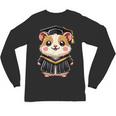 Cute Hamster Graduation Unisex Long Sleeve T-Shirt