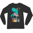 Cute Magical Ballerina Dino Unicorn Pre-K Graduation Unisex Long Sleeve T-Shirt
