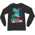 Cute Magical Ballerina Dino Unicorn Preschool Graduation Unisex Long Sleeve T-Shirt