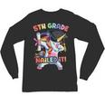 Dabbing 5th Grade Unicorn Graduation Class Of 2020 Nailed It Unisex Long Sleeve T-Shirt
