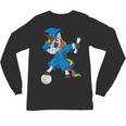 Dabbing Graduation Class 2023 Unicorn Volleyball Unisex Long Sleeve T-Shirt