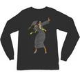 Dabbing Graduation Class Of 2025 Women History Month Unisex Long Sleeve T-Shirt