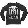 Doctor Graduation Shirt Tshirt Tee For Medical Students DO Unisex Long Sleeve T-Shirt