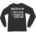 DVM Veterinarian Graduation Doctor Veterinary Medicine Unisex Long Sleeve T-Shirt